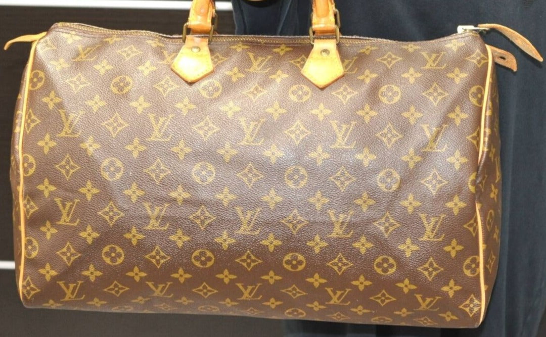 Louis Vuitton Speedy 40, Monogram – Now You Glow